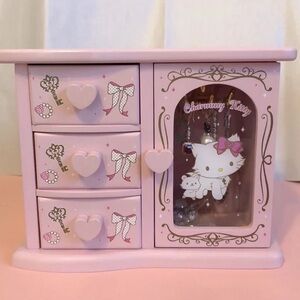 Hello Kitty Pink Jewelry Box